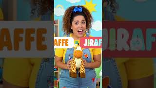 Learning Spanish Words:giraffe! Fun &amp; Easy Spanish for Kids!