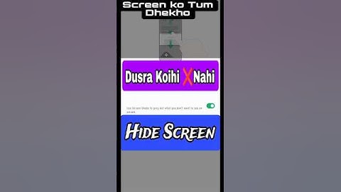 infinix hot 30i peek proof setting🔥