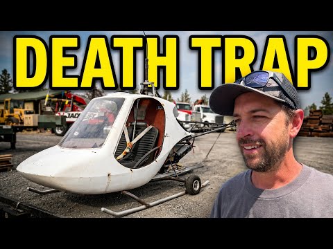 A Wild Helicopter Restoration That Balances Comedy and Caution