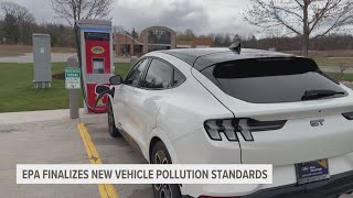 EPA finalizes new vehicle pollution standards