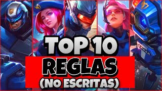 TOP 10 REGLAS EN MOBILE LEGENDS | Estas Reglas Nadie Te Enseña Pero Todos Las Siguen