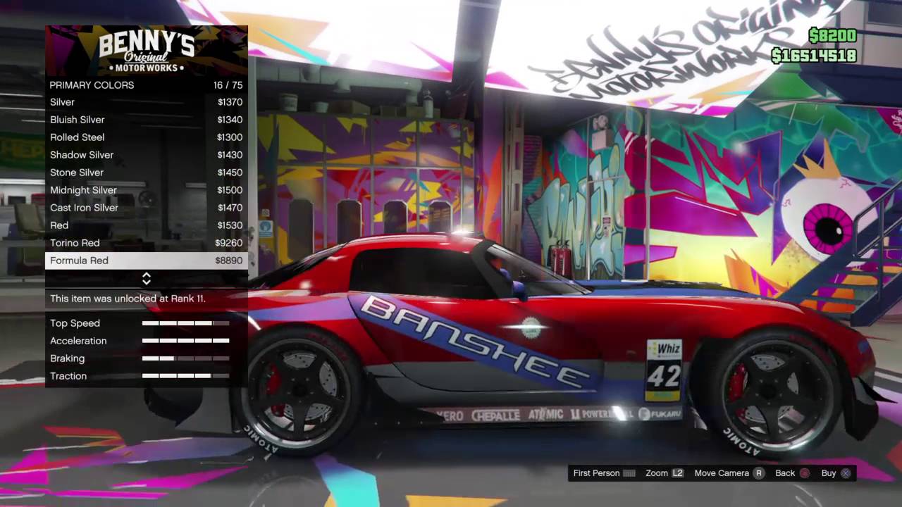 GTA 5 Bravado Banshee Benny‘s customs options NEW DLC - YouTube