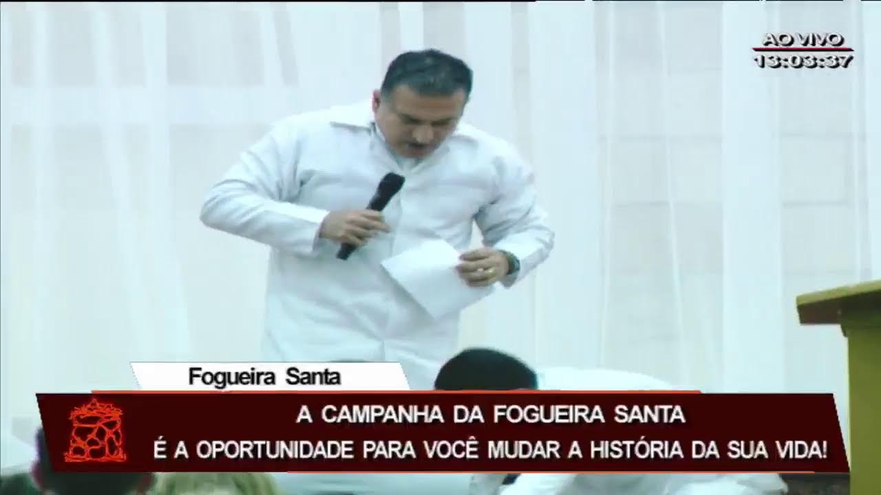 Transmissão Ao Vivo - Bispo Guaracy Santos