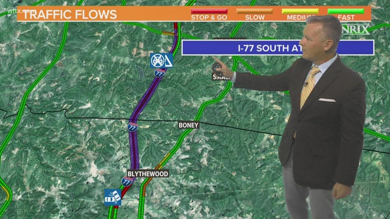 I-77 wreck leads to shelter-in-place orders in, around Ridgeway