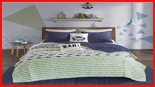 Great product -  Urban Habitat Kids Finn Twin/Twin Xl Bedding Sets Boys Quilt Set - Green, Navy , Sh