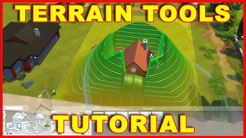 Sims 4: How to Use Terrain Tools (Basics Guide)