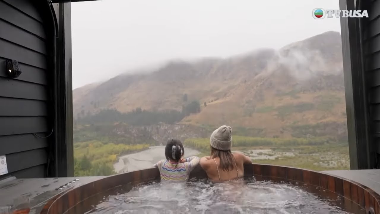 新西蘭潮什麼｜一人專屬雪景溫泉房！獨立房邊食雪糕邊浸木桶湯 極致私隱放鬆體驗｜梁芷珮｜旅遊｜新西蘭｜TVBUSA
