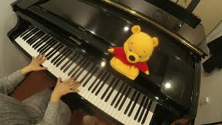 『くまのプーさん』　Winnie the Pooh　ピアノ　piano ソロ演奏　solo