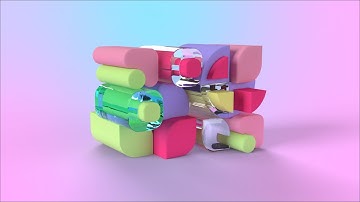 Abstract 3D Art Tutorial Using Adobe Dimension, Adobe Illustrator & Photoshop