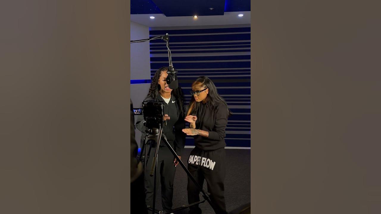 Cristale x Teezandos - Plugged In W/ Fumez Behind The Scenes🔌 #fumeztheengineer #cristale #teezandos