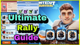 Max Damage Hack | Ultimate Rally Guide - Whiteout Survival | Best Hero Lineup combat formation tips