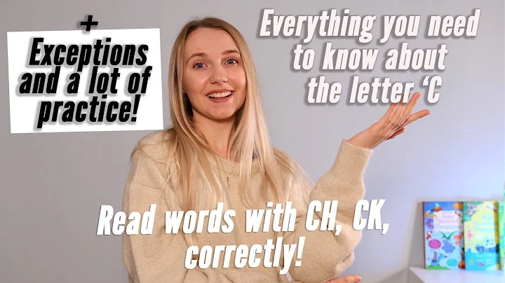 HOW TO READ 'CK' , 'CH' and other sound combinations in English | PRONUNCIATION PRACTICE