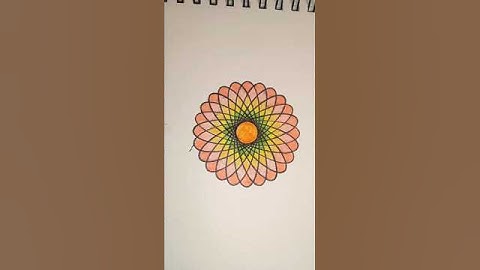#asmr #satisfying #spirograph #drawing #painting #coloring #tutorial #shortvideo #shorts #short