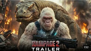 RAMPAGE 2 TRAILER 2026 DWAyNE JOHNSON  CHARLIZE THERAN CONCEPTUAL 