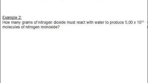 3-Stoichiometry-Part 2 (Advanced Stoich. Problems)