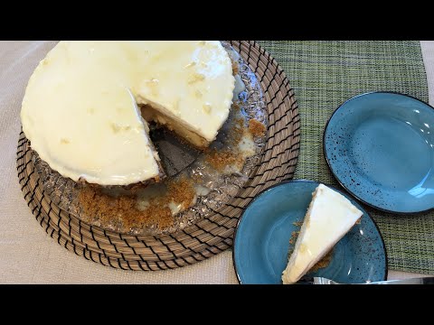 וִידֵאוֹ: עוגת גבינה תות-אוכמניות עם שוקולד לבן