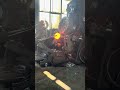 Inside the forging factory Giant Bearing Ring Forged By Hand #industrial #process #machine #forging
