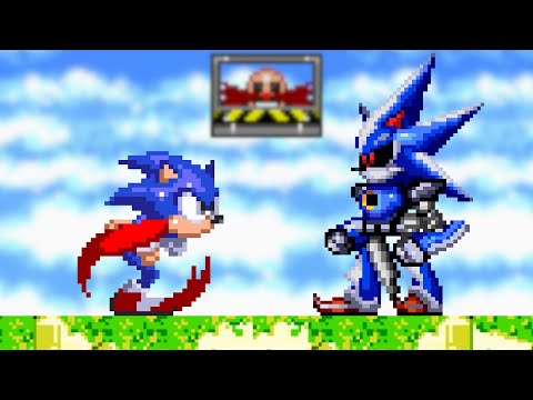 Sonic V.S. Neo Metal Sonic [Sonic Animation] - Sonic V.S. Knuckles The Race  ソニック v. ナックルズ 