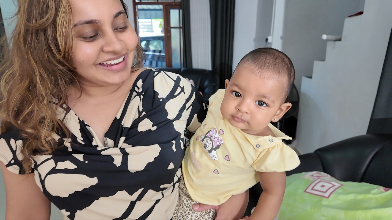 කාලෙකට පස්සෙ විඩියො එකක් දාන්නෙ | එලියානා ඉන්න තැන ලස්සන කරා.😍