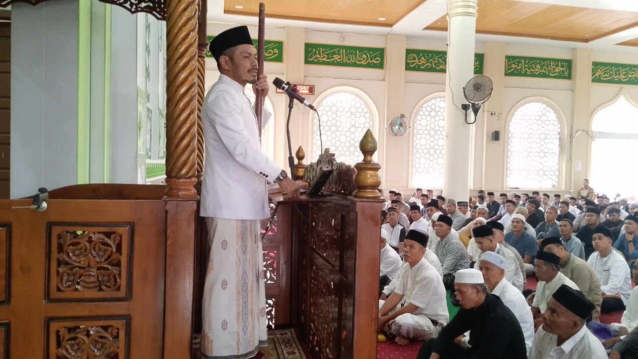 Khutbah Hari Raya Idul Fitri 1446 H | Tgk H Masrul Aidi Lc Ma | di Masjid Nurul Huda Blang Bintang