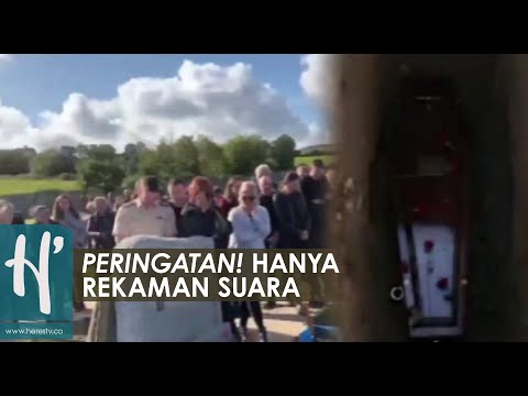 Video: Oleg Tabakov tidak dapat menahan dirinya semasa upacara pengebumian Panin