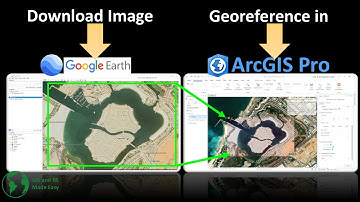 How to Export Google Earth Image and Georeference in ArcGIS Pro