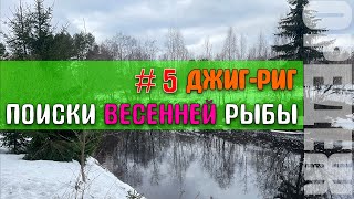 #5 Джиг-риг | поиски весенней рыбки |  Daiwa NINJA Z 602ULFS-ST 1-6гр.