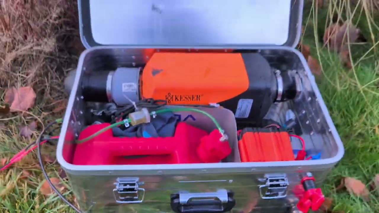 DIY Diesel Dachzeltheizung 2.0  incl. Lifepo4 