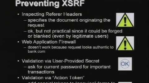 2007-10-10 CERIAS - What Every Engineer Needs To Know About Security And Where To Learn It