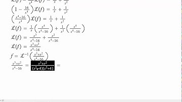 Integral Equation Laplace Transform
