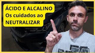 vai fazer a NEUTRALIZAÇÃO de ACIDOS E ALCALINOS, tome esses CUIDADOS