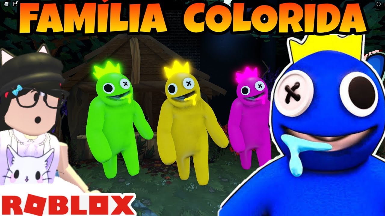 FIQUEI SOZINHO CONTRA TODOS OS AMIGOS COLORIDOS!! [RAINBOW FRIENDS] - ROBLOX  