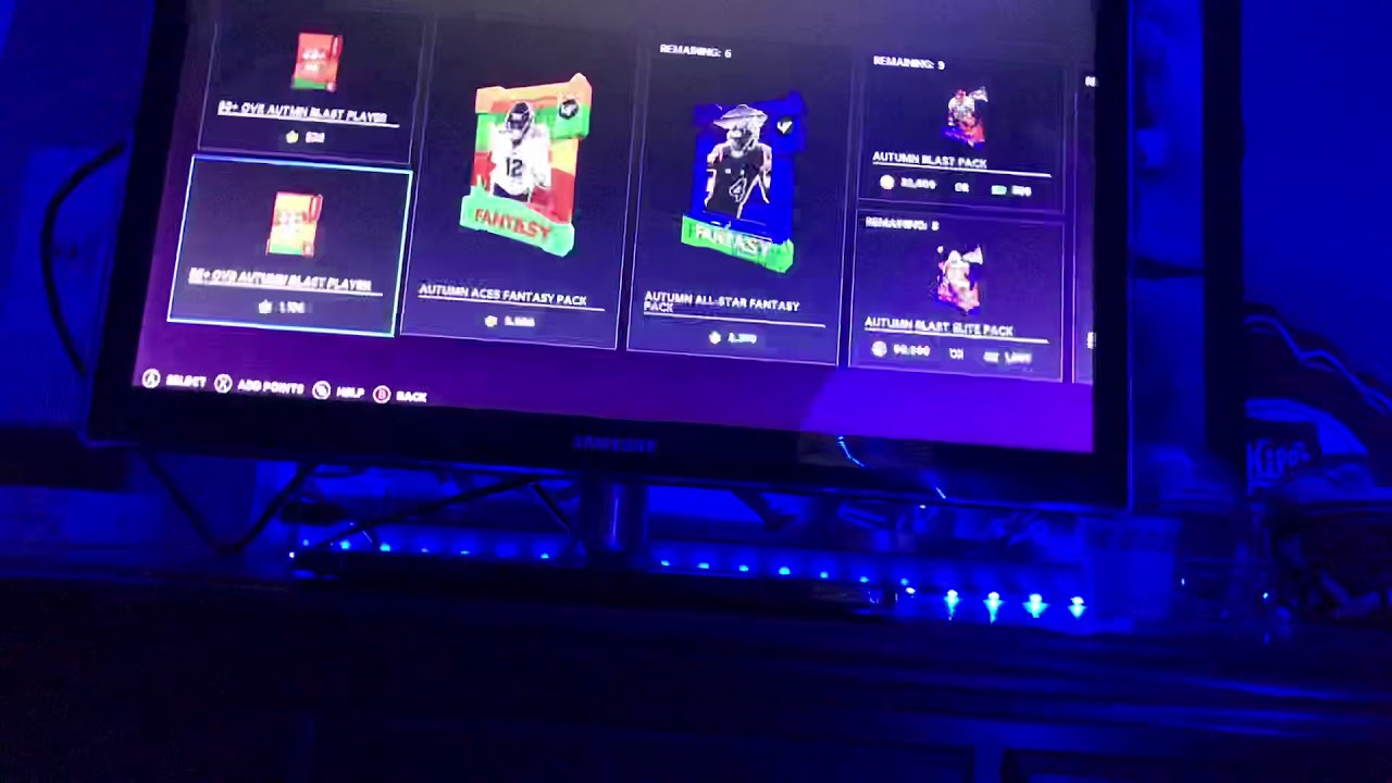 85+ Autumn blast player??? Madden 21