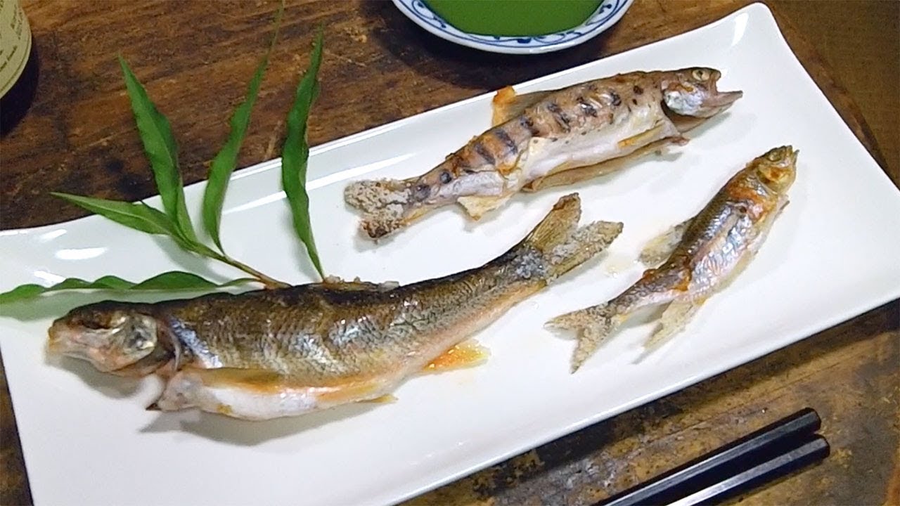 つり夜叉 3種の美味しいギョをget ヤマメハヤオイカワ Youtube