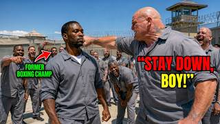 Prison Bully Slapped the New Black Inmate for Fun — Didn't Know the Man Was a Boxing Champion!