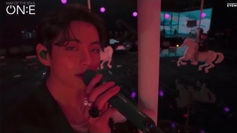 INNER CHILD Performance by Taehyung | BTS Map of the Soul One Concert 2020