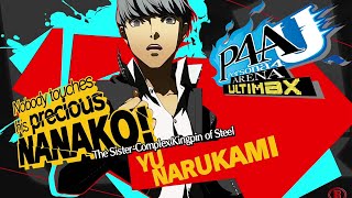 Persona 4 Arena Ultimax (Yu Narukami) Arcade Gameplay [Risky] - Story & Ending [1080p 60fps]