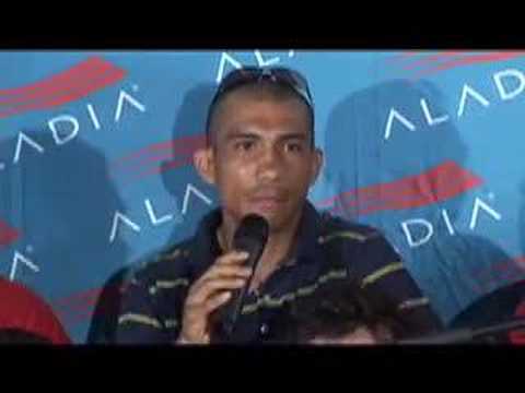 Zaid Zavaleta: Press Conference in Cancun