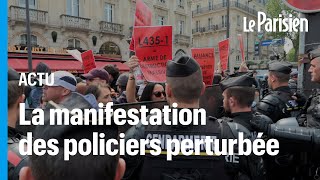 «Des policiers manifestent contre une mise en examen !» : le rassemblement des policiers chahuté