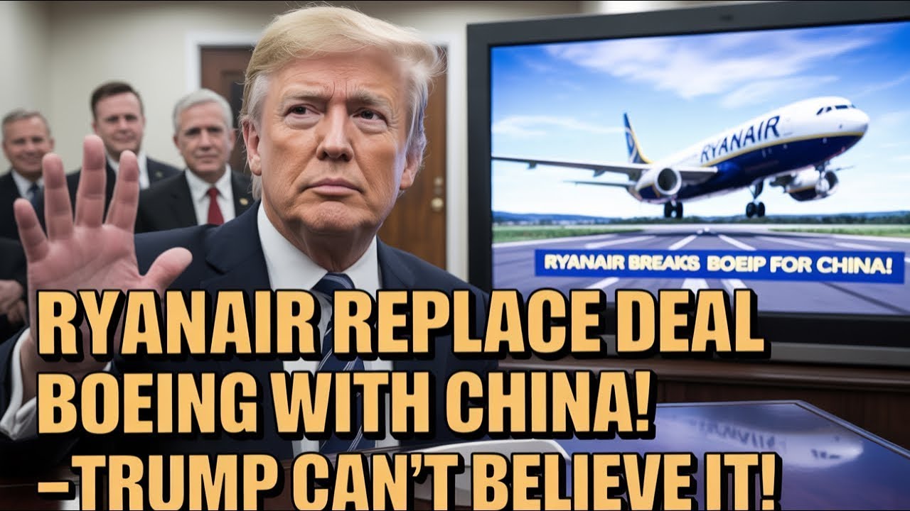 Trump Stunned as Ryanair Eyes China Over Boeing in $30B Jet Drama!