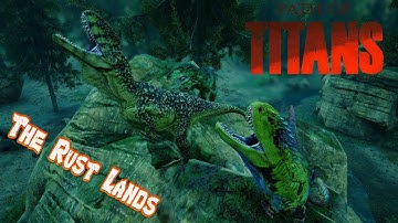 Metri Hunts - Path of Titans Gameplay - Rust Lands