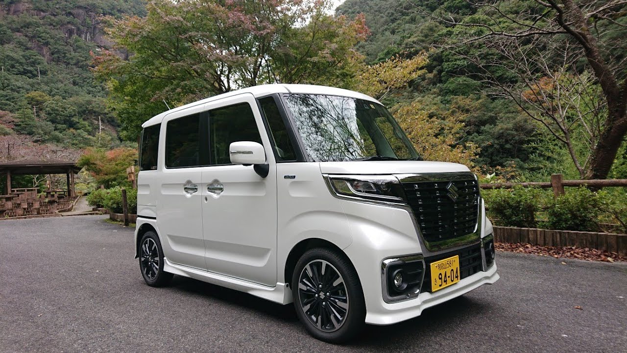 【スペーシアカスタムハイブリッドXSターボ】大人気のSUZUKIスペーシアカスタムターボ！めっちゃちょうどいいですよ、この車。