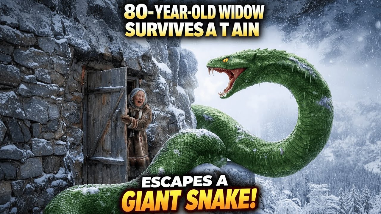80-Year-Old Widow Survives Alone Inside a Mountain and Escapes a Deadly Giant Snake| FrozenLife 84