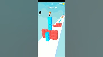 Cube Stacker Surfer 3d - Gameplaywalkhthrough all levels #shorts #android