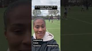 Rachel Yankey visits Godolphin