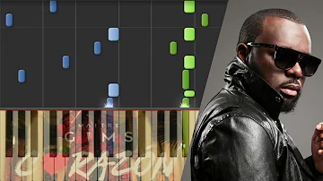 Maitre Gims - Corazon | Piano Tutorial [Synthesia]