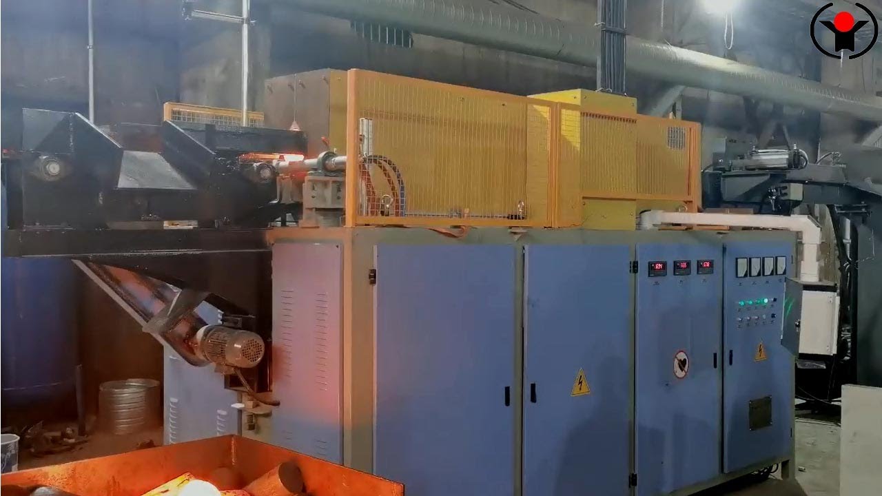round steel bar induction forging furnace 