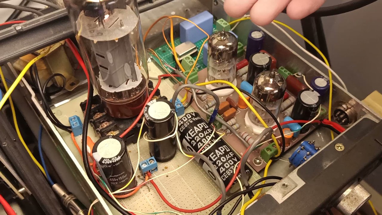 Vacuum Tube Rf Amplifier Youtube