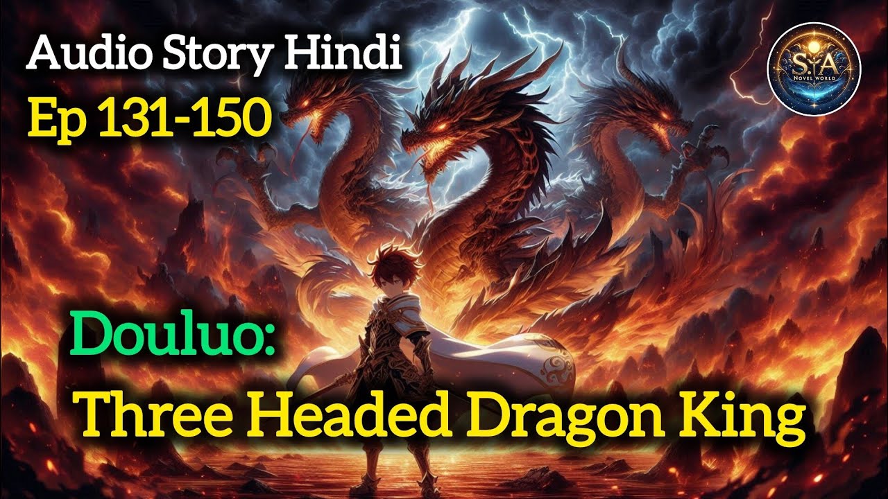 Douluo Dalu: Three Headed Dragon King Episode 131–150 | Dragon Power Awakening | Audio Story Hindi