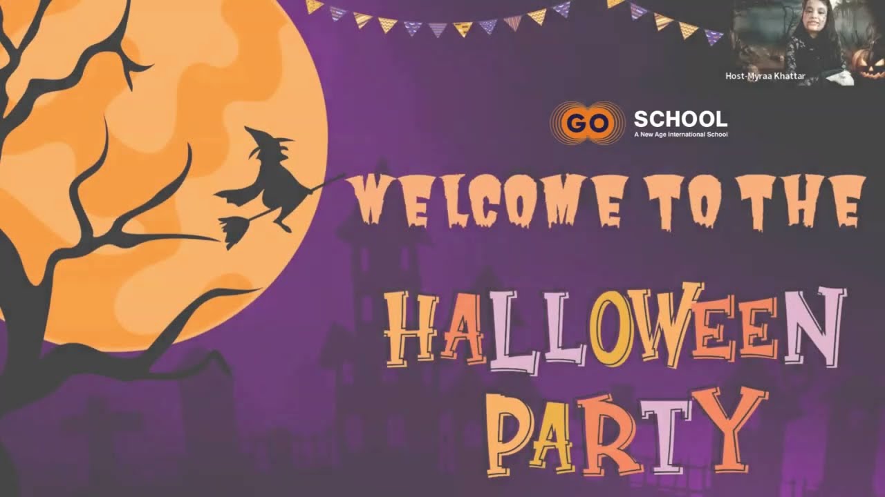 How We Celebrate As An Online School? Halloween at GoSchool!